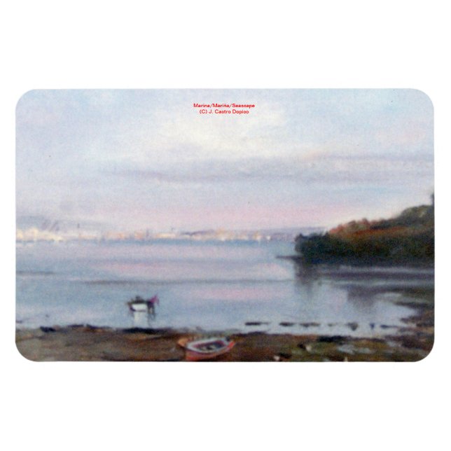 Íman Marina/Mariña/Seascape (Horizontal)