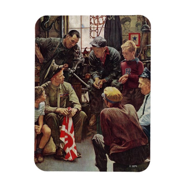 Íman Marinha de Emergência (Vertical)