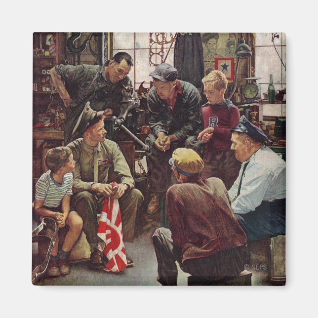 Íman Marinha de Emergência (Frente)