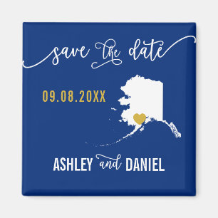 Íman Marinho Alaska Casamento Salve o Mapa de Data