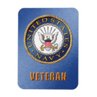 Marinho Americano Veteran Flexible Photo Magnet