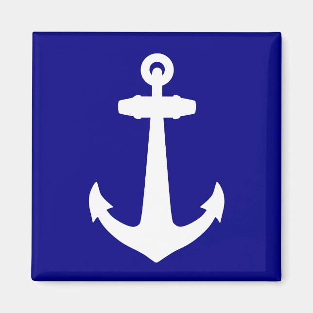 Íman Marinho azul (Frente)