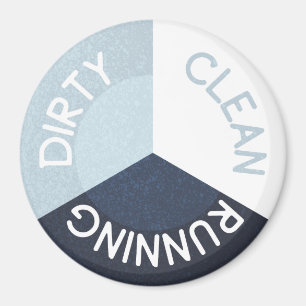 Íman Marinho da máquina de lavar loiça reversível Azul