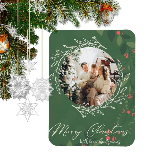 Íman Marinho de Fotografia de Natal Holly Botanical (Criador carregado)