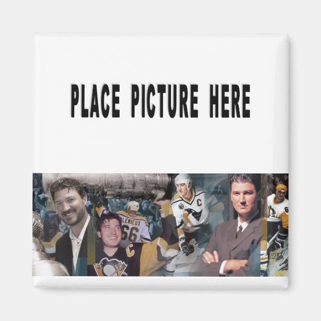 Íman Mario Mosaic Magnet com Foto Individual (Frente)