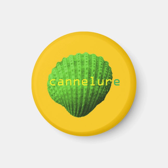 Íman marisco canelura (Frente)