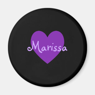 Íman Marissa no roxo