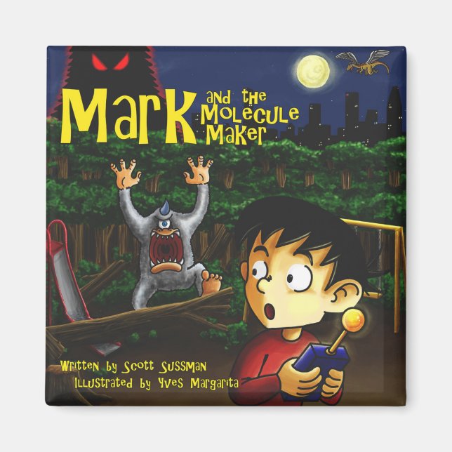 Íman Mark e o ímã Molecule Maker (Frente)