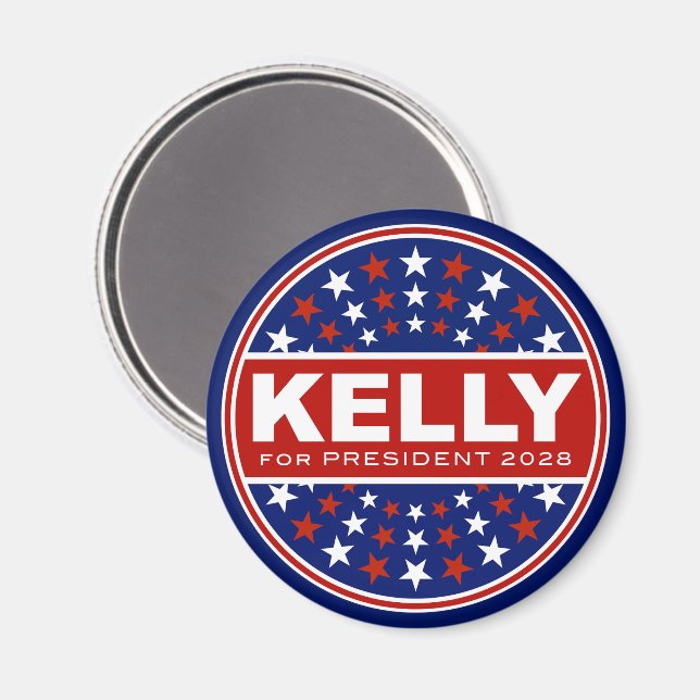 Íman Mark Kelly para Presidente 2028 (Front/Back)