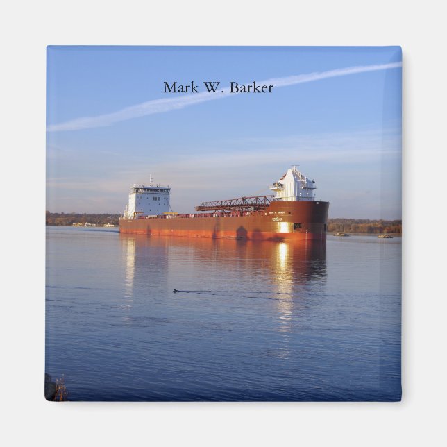 Íman Mark W. Barker (Frente)