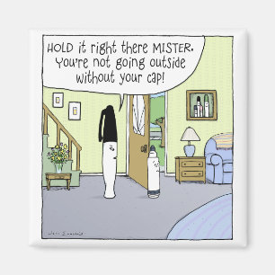 Íman "Marker Moms" Cartoon Humorístico