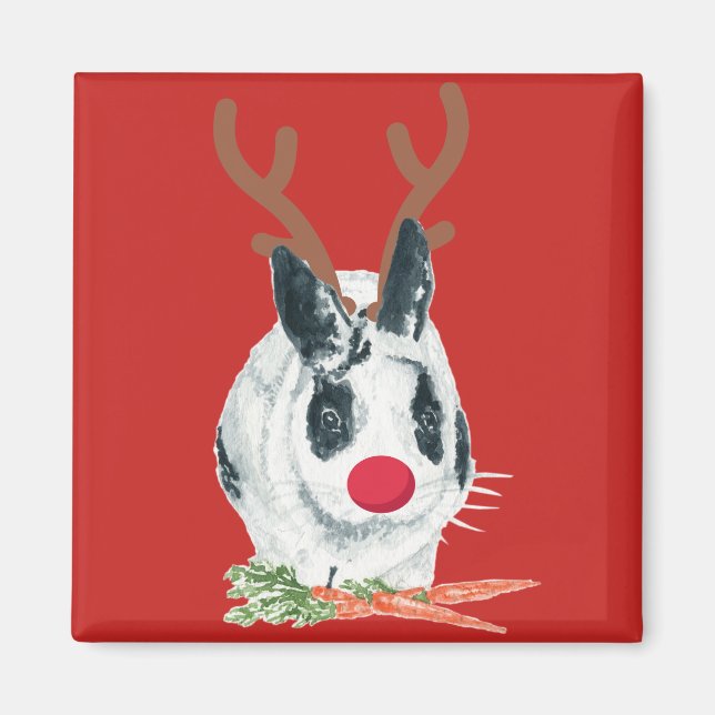 Íman Marlon Bundo Christmas Rudolph magnet (Frente)
