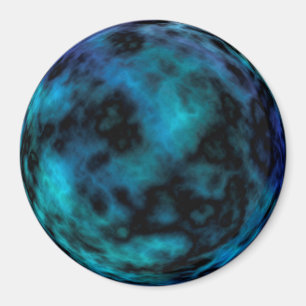 Íman Mármaco Azul Faux