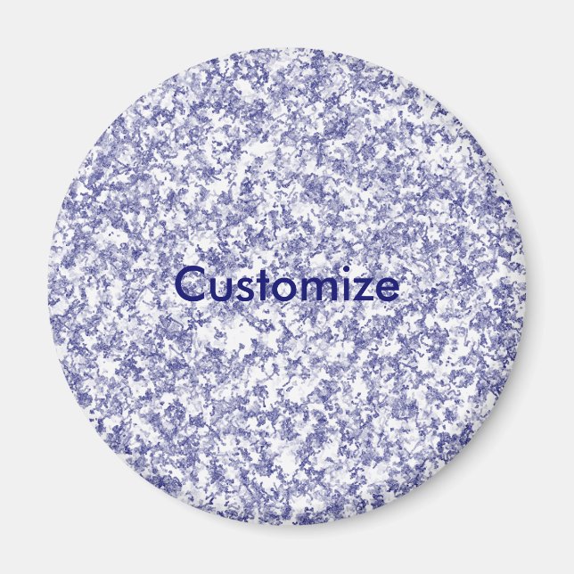 Íman Mármore Azul - Modelo (Frente)