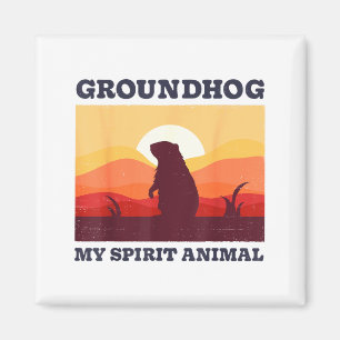 Íman Marmota É Meu Animal Espiritual Homens Divertidos