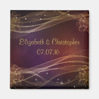 Maroon Design com Sabpy Dourado Acentos Casamento