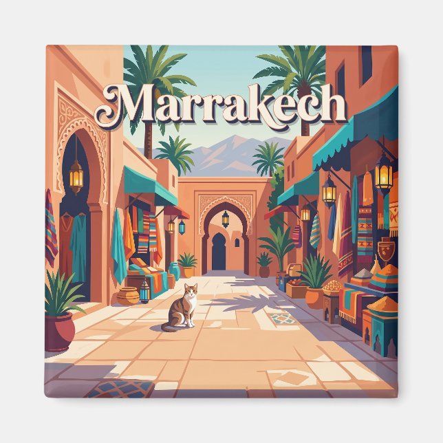 Íman Marrakech, Marrocos (Frente)