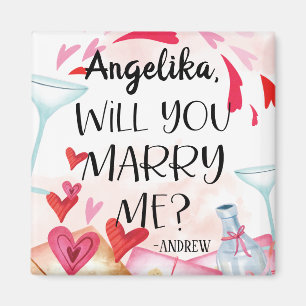 Íman Marriage Proposal Will You Marry Me? Custom Name