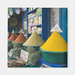 Íman MARROCOS, costa atlântica, ESSAOUIRA: Mercado de 