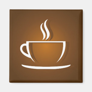Íman marrom do café