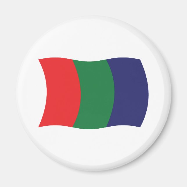 Íman Mars Flag Magnet (Frente)