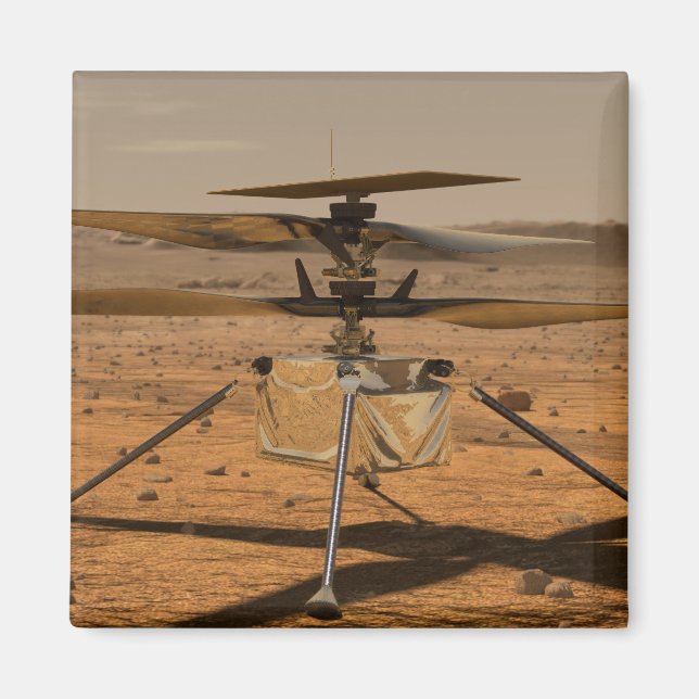 Íman Mars Ingenuity Helicopter (Frente)