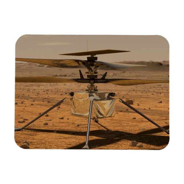Íman Mars Ingenuity Helicopter (Horizontal)