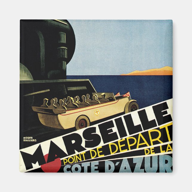 Íman Marselha ~ Cote D'Azur (Frente)