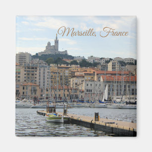 Íman Marselha França Harbor Viagem Magnet