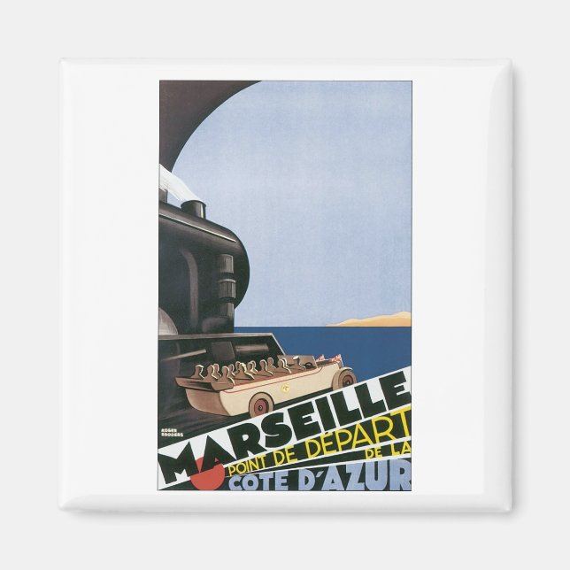 Íman Marselha Point de Dpart del Cote ' Azur (Frente)