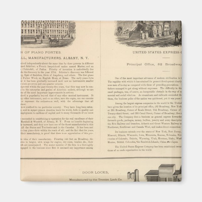 Íman Marshall e Wendell, fabricantes (Frente)