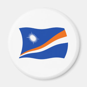 Íman Marshall Islands Flag Magnet