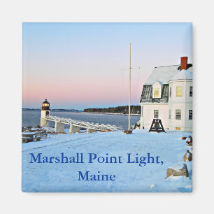 Íman Marshall Point Light, Maine Magnet