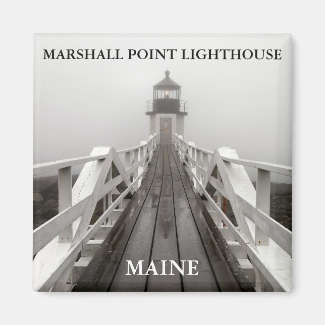 Íman Marshall Point Light, Port Clyde Maine (Frente)