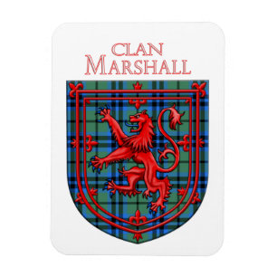 Íman Marshall Tartan Scottish Xadrez Lion Rampant