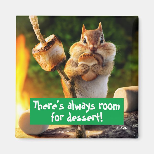 Íman Marshmallow De Comida De Chips (Frente)