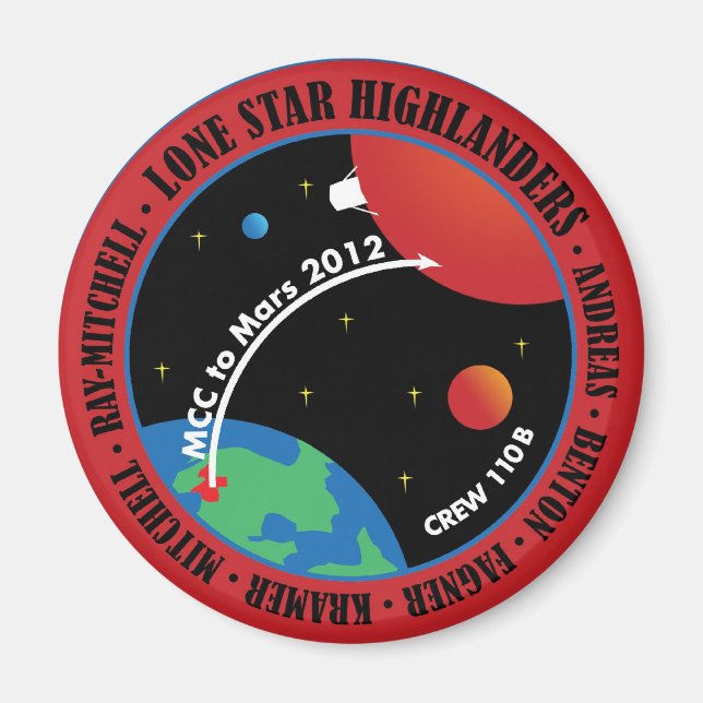 Íman Marte 101 Magnet 2011 (Frente)