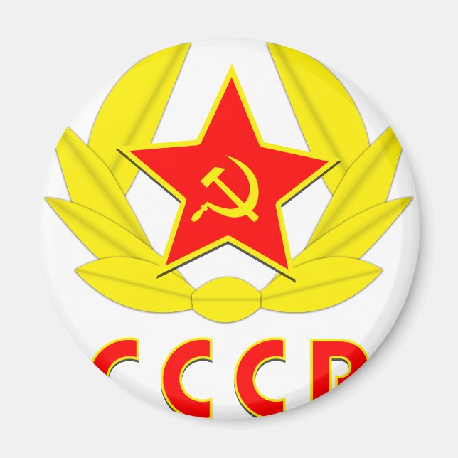 Íman martelo cccp ussr e emblema falsa (Frente)