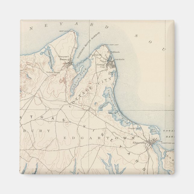 Íman Martha's Vineyard, Massachusetts (Frente)