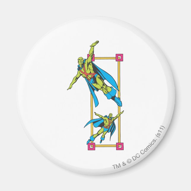 Íman Martian Manhunter Soars (Frente)