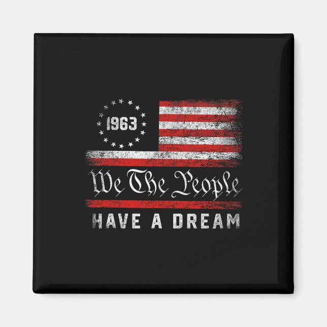 Íman Martin Luther King Day I Have A Drek Mlk Day (Frente)