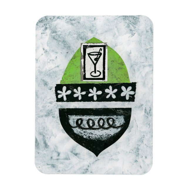 Íman Martini Break Refrigerator Magnet (Vertical)