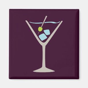 Íman Martini Glass