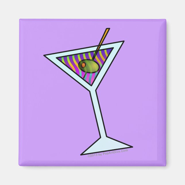 ÍMAN MARTINI MAGNETS (Frente)