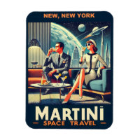 Martini Space Posteres de viagens New, Nova York