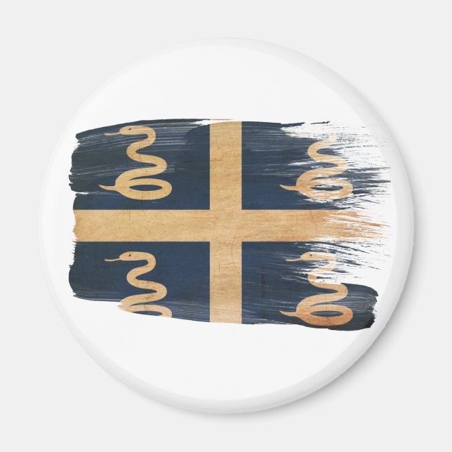 Íman Martinica Flag Magnets (Frente)