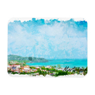 Íman Martinique Caribe Ilha Tropical