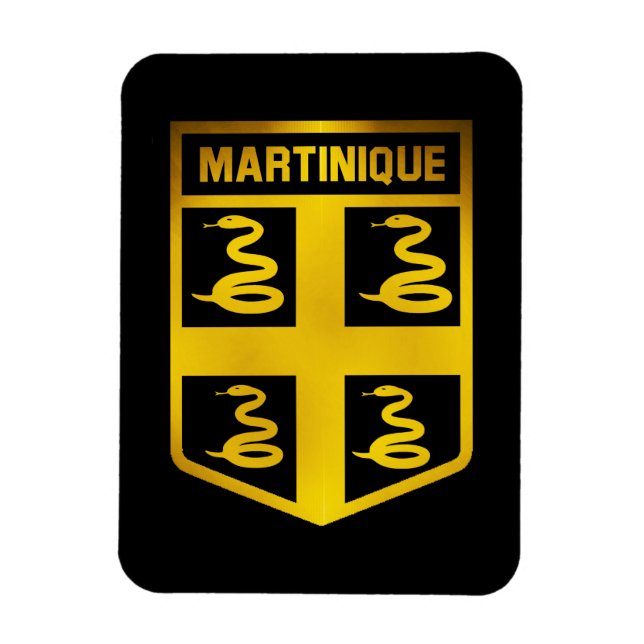 Íman Martinique Emblem (Vertical)