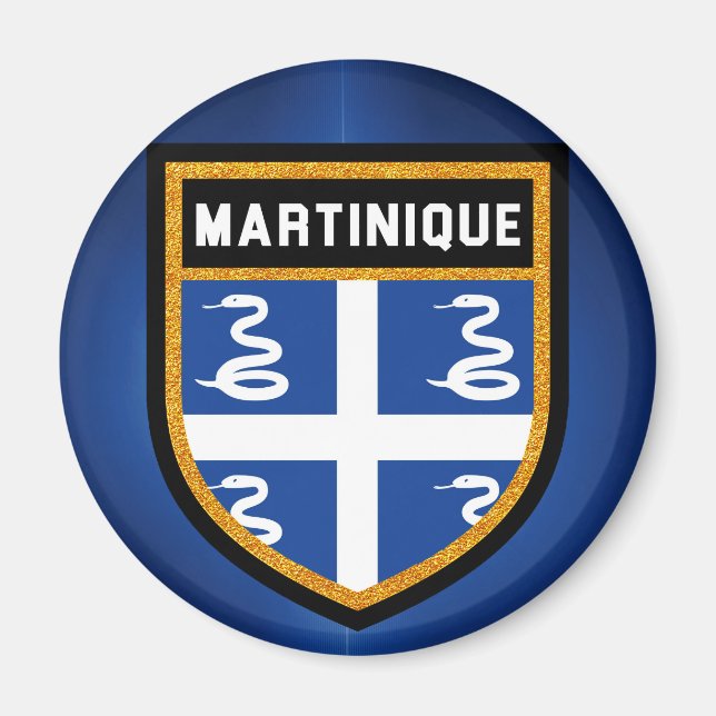 Íman Martinique Flag (Frente)