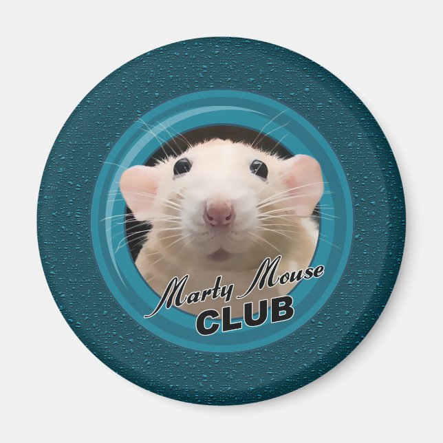 Íman Marty Mouse Club Magnet (Frente)